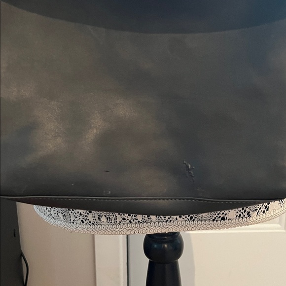 Roots Charcoal Leather Backpack - Picture 10 of 10